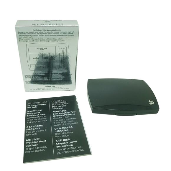 Lancome Color Design All In One 5 Shadow And Liner Palette 506 Emerald Decadence - Picture 2 of 3